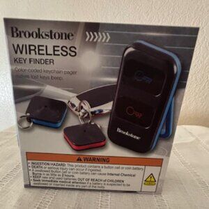 Brookstone Wireless Key Finder - Operating Range 30' - Brand New Sealed